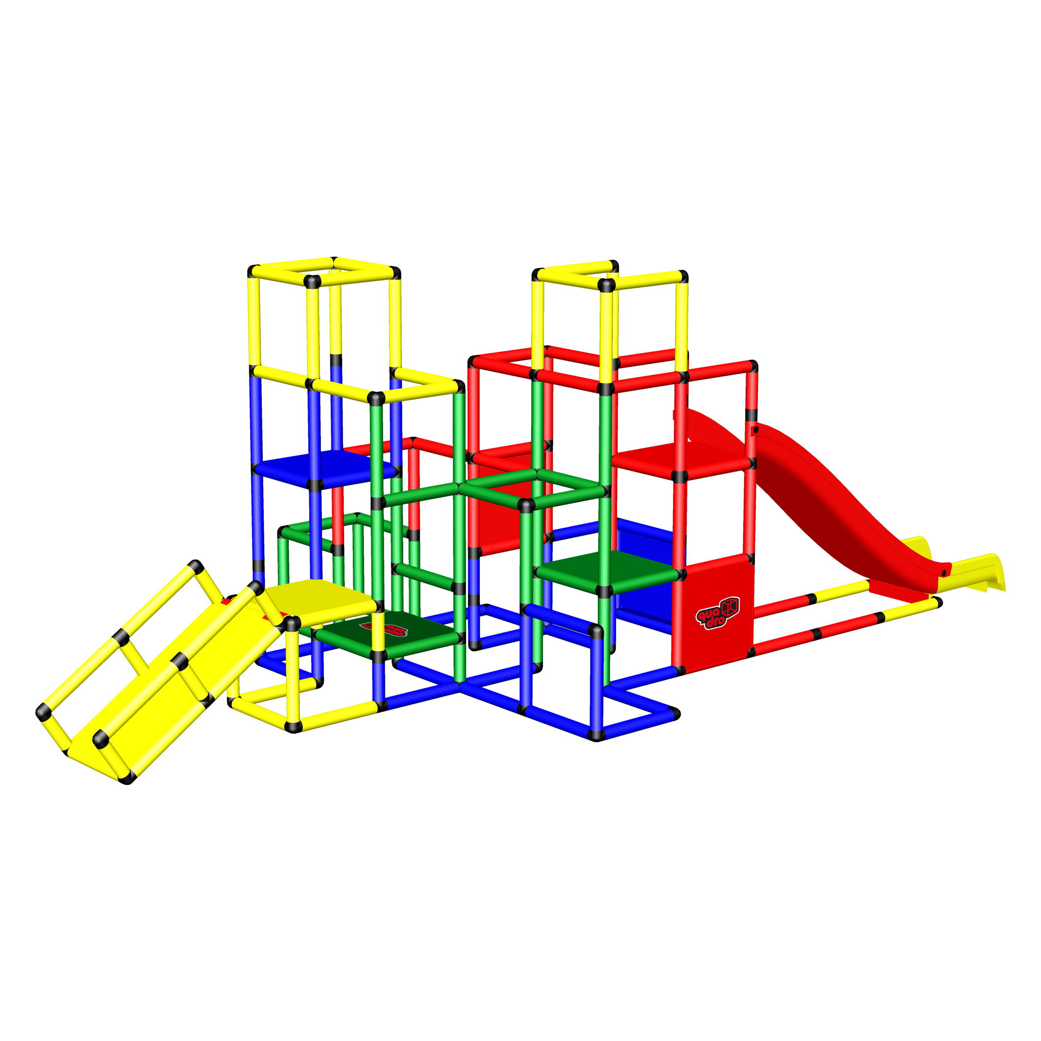 Climbing Pyramid + Upgrade Kit + Modular Slide – QUADRO 中国店