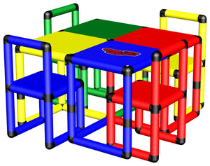 Play Table with 4 Chairs